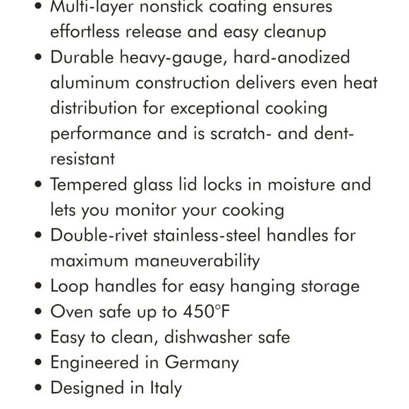 Henckels Release Ceramic Non-Stick 12" Frying Pan - Picture 4 of 8